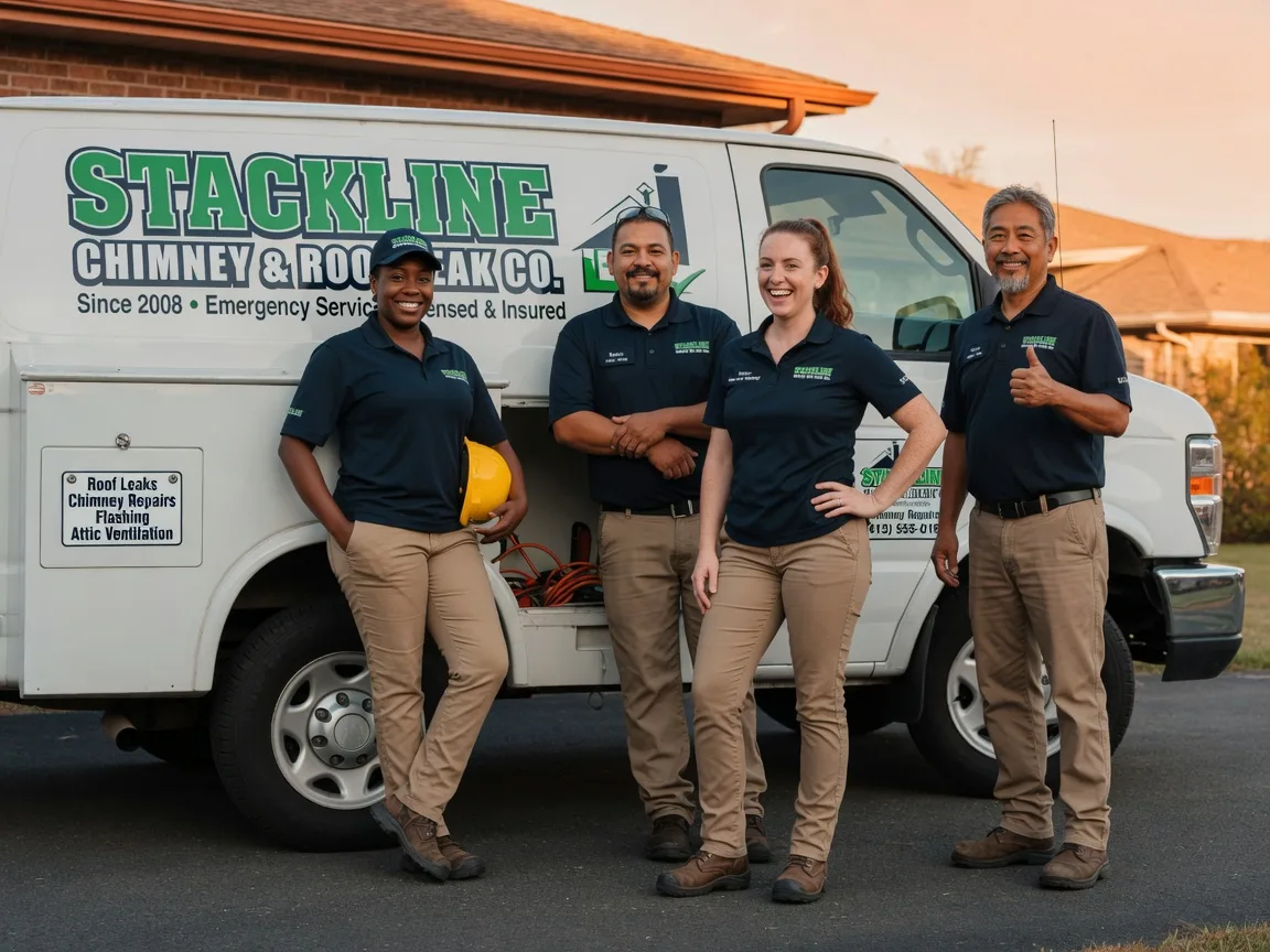 Chimney flashing repair company in Vassar, KS